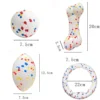E TPU Solid Dog Ball Toys High Elasticity Pet Chew Ball Toy Interactive Pet IQ Training Toys