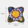 Pet Dog Snuffle Mat Nose Smell Training Pet Puzzle Sniffing Pad Mat Dog Slow Feeder Mat
