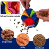15cm Dog Snuffle Ball Toys Dog Food Snack Feeder Pet IQ Training Toys Pet Round Olfactory Bulb Ball Puzzle