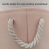 Collapsible Storage Basket Dormitory Home Living Room Organizing Box Dog Toys Storage Basket