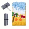 Dog Puzzle IQ Training Toy Pet Snuffle Mat Nose Smell Training Sniffing Pad Mat Anti Slip Bottom