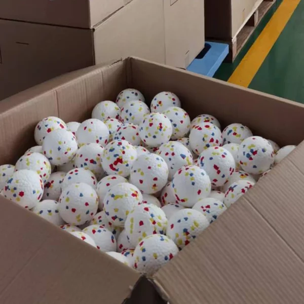 Interactive Dog Ball Toy Floating Pet IQ Training Toy Bone Shape High Elastic Dog Toy Bite Resistant
