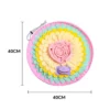 Fleece Dog Sniffing Mat Puzzle Cute Bee Decorate Pet Nose Training Sniffing Pad Dog Slow Feeder Toy