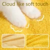 Warm Cat Nest Cave Closed CAUTION BAD CAT Comfortable Villa House Pet Sleeping Dog Bed Cushion
