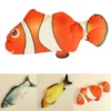 Automatic Fish Cat Toy with Free Catnip USB Rechargeable Plush Teasing Cat Jumping Toys