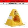 Warm Cat Nest Cave Closed CAUTION BAD CAT Comfortable Villa House Pet Sleeping Dog Bed Cushion