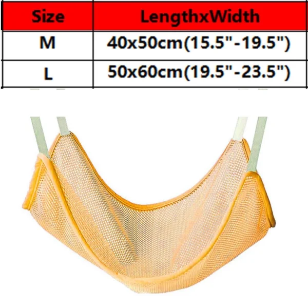Breathable Mesh Pet Hammock Dog Cage Hanging Bed Adjustable Cat Hanger Bed Sleeping Hammocks