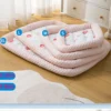 Pet Ice Cooling Mat Dog Summer Cool Bed Cat Nest Dog Cooling Mat Ice Nest Silk Mat Pink Green Blue