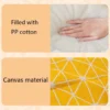 Fluffy Round Pet Cat Bed Mat Comfortable PP Cotton Circle Puppy Small Dog Sleeping Rest Bed