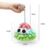 Dog Sniffing Puzzle Toy Interactive Emotional Relief Dog Nose Training Mat Pet Sound Puzzle Toy
