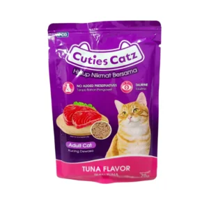 Cuties Catz 75gm  Adult Cat Pouch
