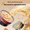 10 cans Pet Canned Food   Cat Wet Food   Nutritious   Delicious Meal   Easy to eat   Nutris Tinggi