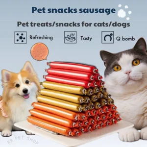 Cat Food Dog Food 15g Makanan Kucing Murah Cat Treat Stick Dog Snack Cat Snack Sesej dog sausage Snack Kucing