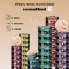 10 cans Pet Canned Food   Cat Wet Food   Nutritious   Delicious Meal   Easy to eat   Nutris Tinggi