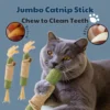 my-11134207-820lg-mje762t7oh6u61.webp Jumbo Catnip Stick Cat Toy Cat Molar Stick Cat Teething Stick Cat Lollipop Licking Fun Teasing Cat Snacks Treats
