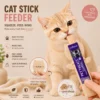 Cat Stick Feeder Cat Treat Spoon   No Mess Wet Food Dispenser   Easy Feeding Tool for Cats   Sudu Makan Kucing