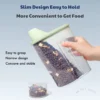 Pet Food Storage Dispenser Pet Food Container Bekas Makanan Kucing Cat Food Storage Pet Food Dispenser